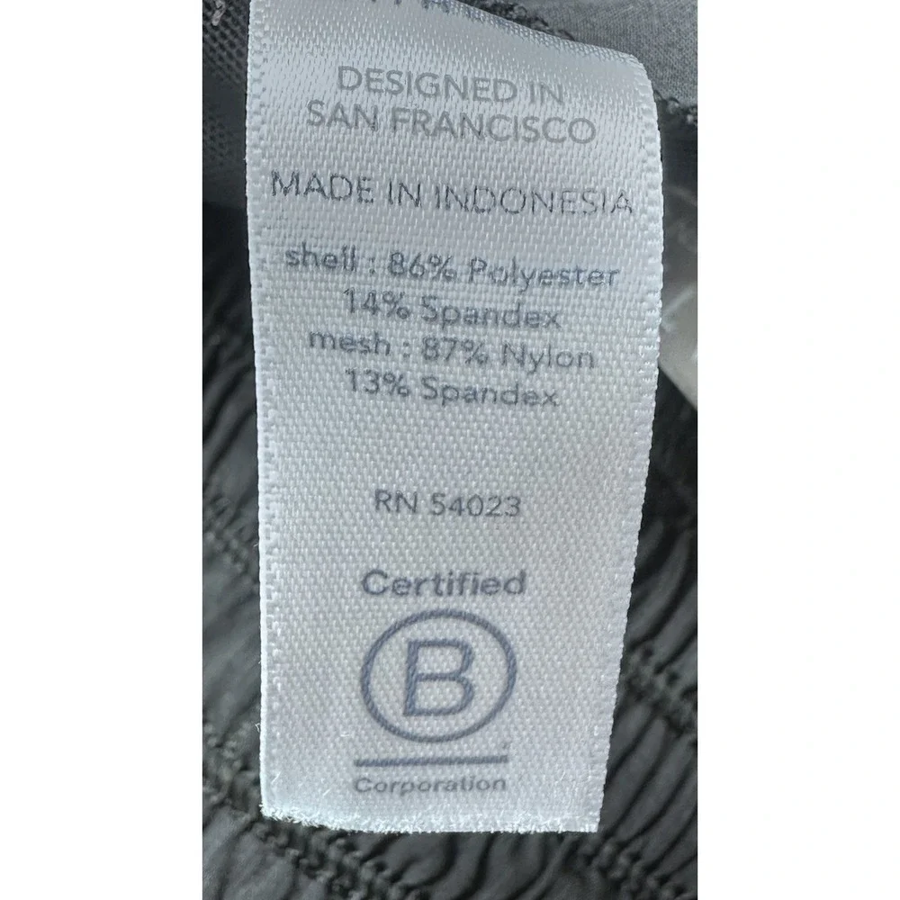 Athleta Women's Camden Jogger Pants‎ Size 6 Zip Pockets Comfortable Black Gray